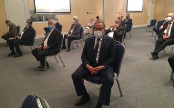 May 29, 2021- Aydın Commodity Exchange Assembly Speaker A.Bahri Erdel and Vice Chairman Cengiz Ülgen attended the 11th Ordinary General Assembly Meeting of the TMO-TOBB LIDAS