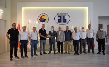 August 18, 2021- Visiting from Chairman of Aydın Tax Office Serdar Şahin to Aydın Commodity Exchange