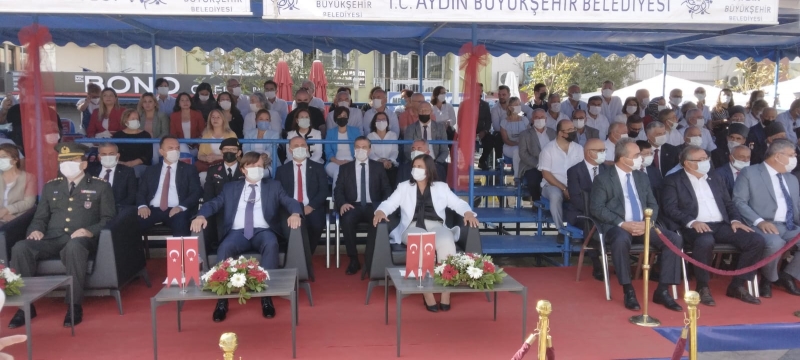 07.09.2021 Aydın Commodity Exchange Speaker A.Bahri Erdel participated to The Liberation Day Celebrations of Aydın on September, 7