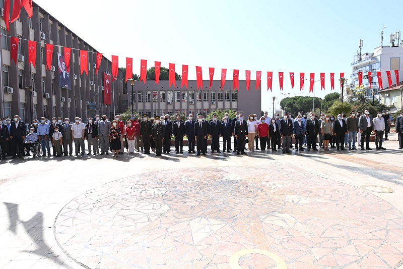 19.09.2021 Aydın Commodity Exchange Speaker A.Bahri Erdel participated in the 19 September Veterans Day Commemoration Program  