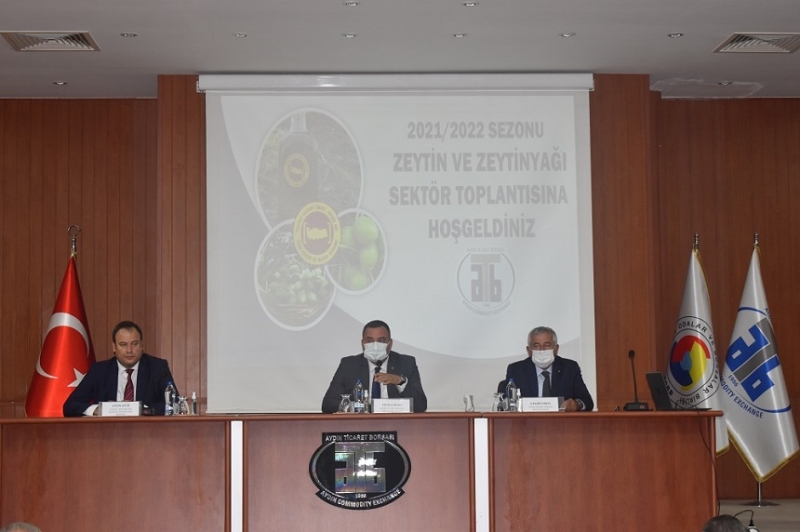 03.11.2021 Difficulties of Olive and Olive Oil Sector Were Discussed at Aydın Commodity Exchange 