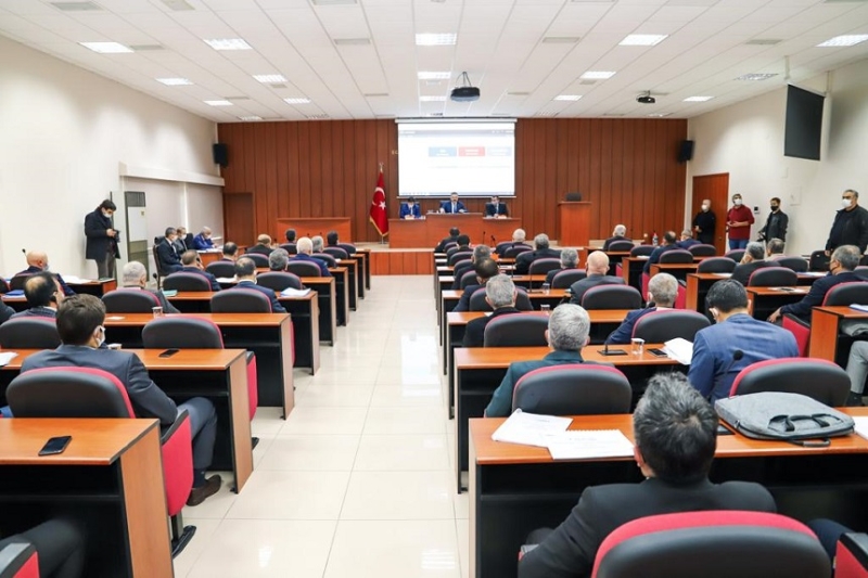 10.01.2022 A. Bahri Erdel, Speaker of Aydın Commodity Exchange , Attended to the First Meeting of Provincial Council Coordination.      