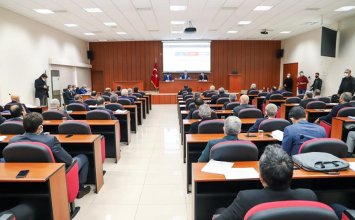 10.01.2022 A. Bahri Erdel, Speaker of Aydın Commodity Exchange , Attended to the First Meeting of Provincial Council Coordination.      