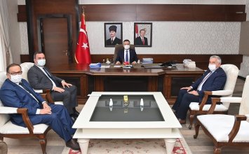 05.01.2022 AYDIN COMMODITY EXCHANGE EXTENDED FAIR INVITATION TO GOVERNOR OF AYDIN, HUSEYIN AKSOY 
