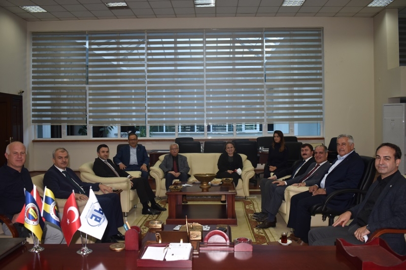 04.11.2021 Aydın Ticaret Borsası’nda Kamu Kurum ve Kuruluş Yetkilileri ile Birlikte İstişare Toplantısı Gerçekleştirildi
