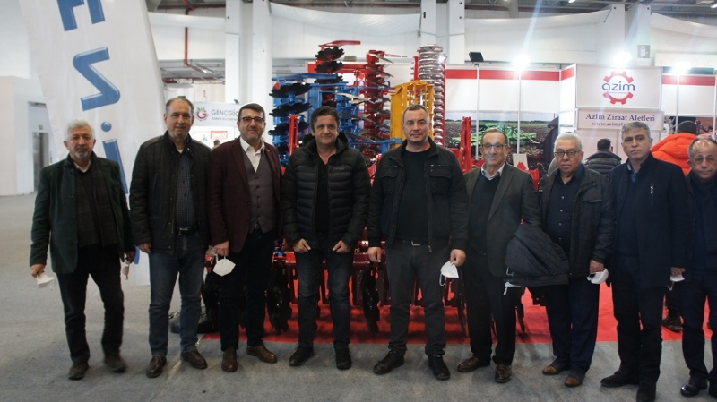 04.02.2022 Aydın Ticaret Borsası, İzmir’de 17'nci kez gerçekleştirilen Agroexpo Uluslararası Tarım ve Hayvancılık Fuarı’na Katılım Sağladı