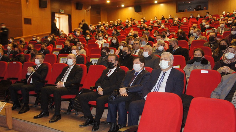 12.03.2022 Aydın Ticaret Borsası Meclis Başkanı A.Bahri Erdel, ’12 Mart İstiklal Marşı’nın Kabulü ve Mehmet Akif Ersoy’u Anma Günü Etkinliğine Katılım Sağladı