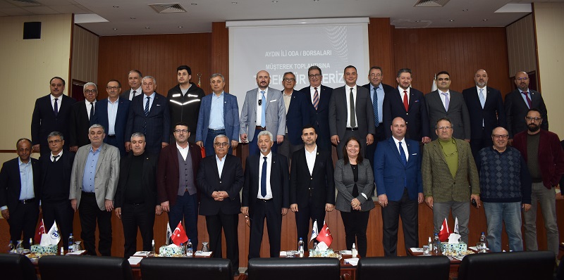 30.03.2022 Aydın Chamber/Exchanges Joint Meeting was held at Aydın Commodity Exchange
