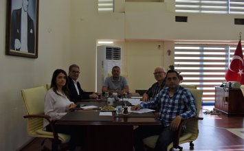 09.05.2022 A. Nejat Sagel, Chairman of Söke Commodity Exchange and The Committee, Being Attendantly Visited Aydın Commodity Exchange   