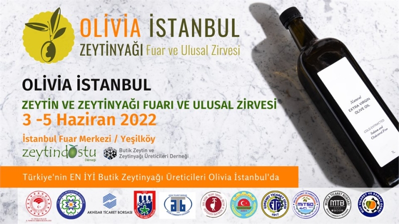 1.06.2022 Aydın Ticaret Borsası, Olivia İstanbul Zeytinyağı Fuarı ve Ulusal Zirvesi’nde 
