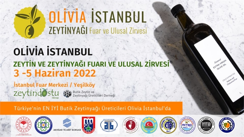 1.06.2022 Aydın Commodity Exchange is at Olivia Istanbul Olive Oil Fair and International Summit