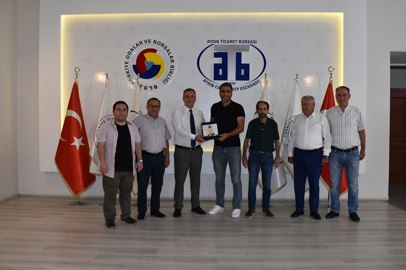 29.06.2022 Aydın Gazeteciler Cemiyeti, Aydın Ticaret Borsası’nı Ziyaret Etti