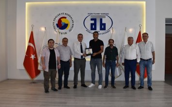29.06.2022 Aydın Association of Journalists Visited Aydın Commodity Exchange