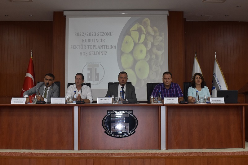 10.08.2022 Fig Sector Meeting  and Solutions Proposals Discussed at Aydın Commodity Exchange 