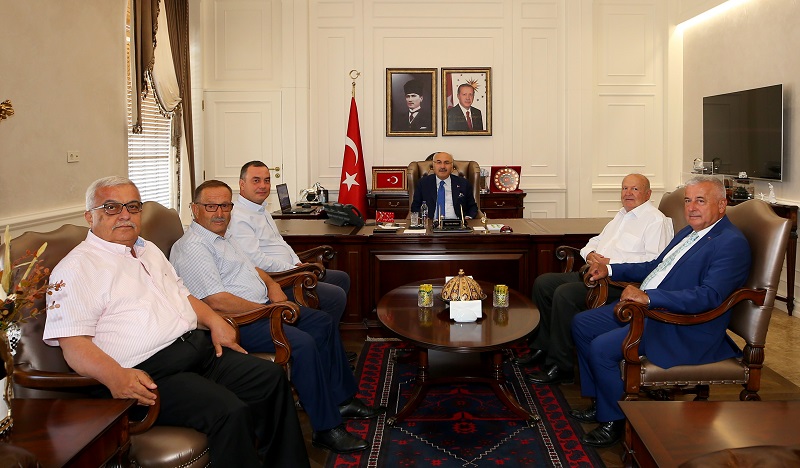 03.08.2022 The Beneficial Visit From Aydın Commodity Exchange to Izmır Governor Yavuz Selim Kosger