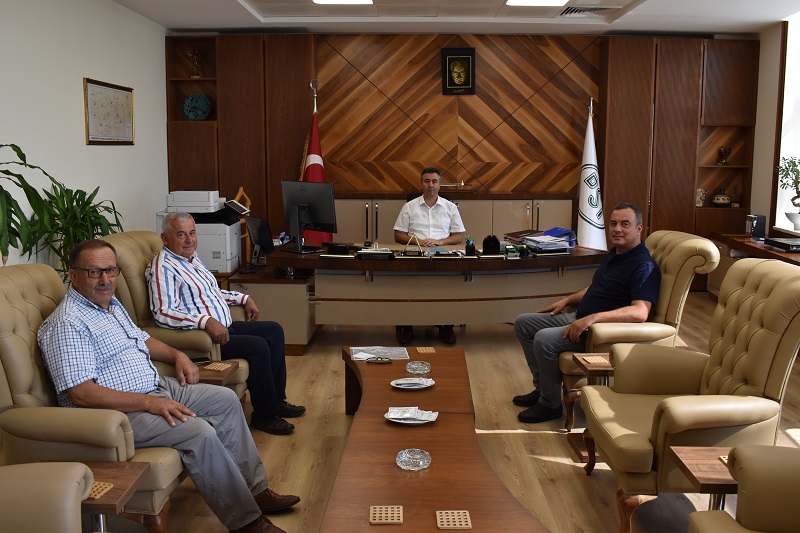 09.08.2022 Aydın Commodity Exchange Visited 21.General Directorate for State Hydraulic Work District  Manager Emre Koleoglu      