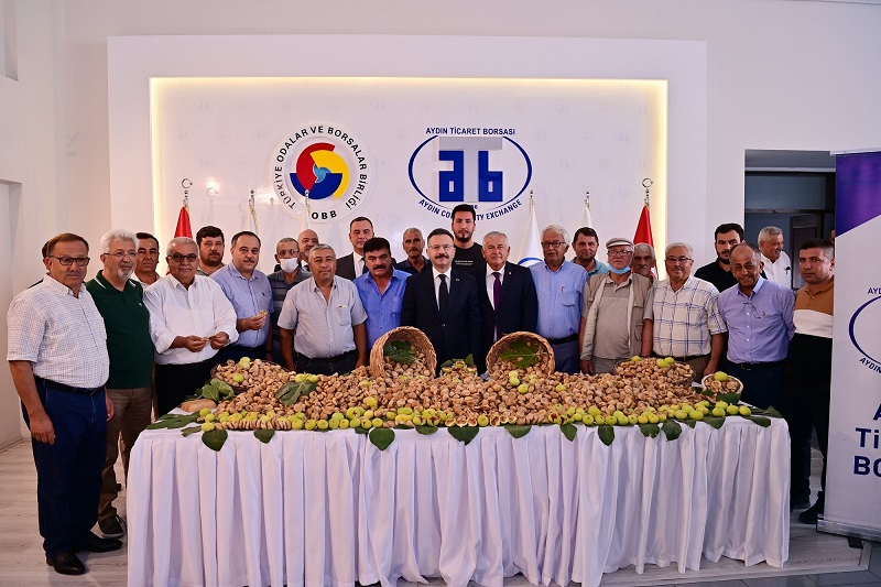 16.08.2022 Aydın Commodity Exchange Received First Dry Fig From Producer 