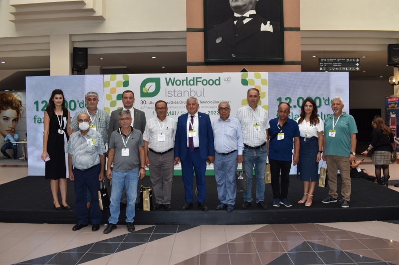 06.09.2022 Aydın Ticaret Borsası ve Borsa üyeleri WorldFood İstanbul’da Yoğun İlgi Gördü