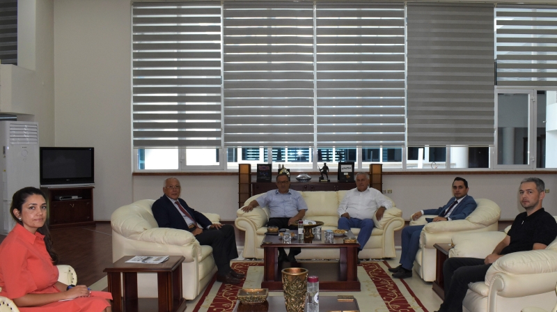 07.09.2022 Bayındır and Iskan Former Minister of Public Cengiz Altınkaya Paid A Courtesy Visit to Aydın Commodity Exchange          