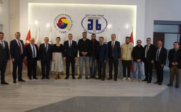 16.11.2022 Aydın Journalists Association's Visit to the Management of Aydın Commodity Exchange