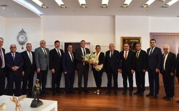 08.11.2022 Aydın Commodity Exchange Visited Mayor Cercioglu 
