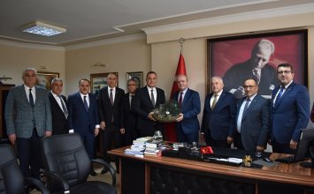09.11.2022 Aydın Commodity Exchange Chairman and His Delegations Visited To Aydın Chief Public Prosecutor Kurtca Eker             