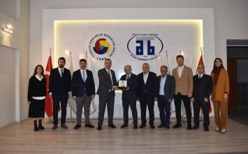 12.12.2022 Edremit Chamber of Commerce Management Visited to Aydın Commodity Exchange 