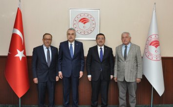 07.03.2023 Official Visit To Vice Minister Mr. Pakdil From Aydın Commodity Exchange  