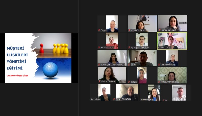 08.04.2023 Aydın Commodity Exchange Staff Got Training of Customer Relationship Management 