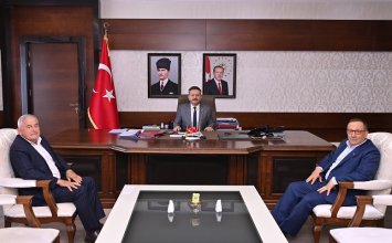 19.04.2023 Aydın Commodity Exchange Invited Aydın Governor Huseyin Aksoy to The Fair 