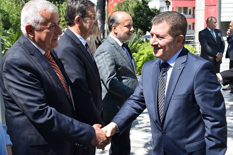 21.04.2023 Aydın Commodity Exchange Speaker A. Bahri Erdel Attended Official Ceremony  For Ramadan 