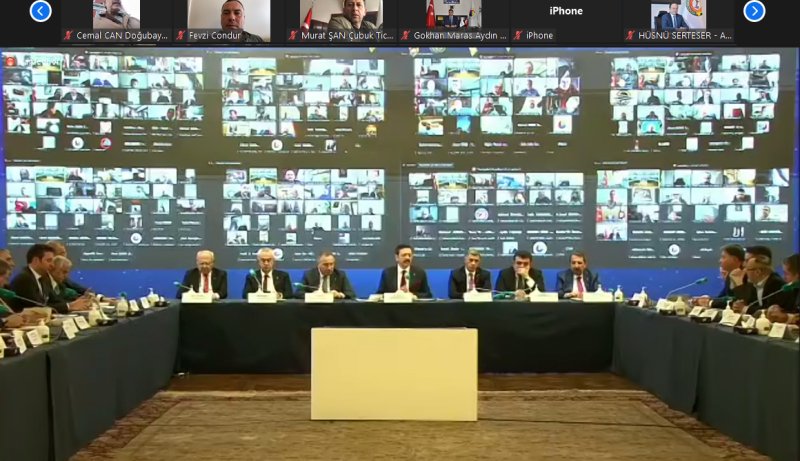 01.04.2023 Fevzi Condur, Chairman of Aydın Commodity Exchange, Participated in the ''Turkish Business World Housing Mobilization''  Launch Meeting 