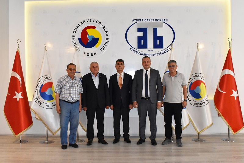 16.06.2023 Aydın Defterdarı Veysel Sezgin’den Aydın Ticaret Borsası’na Ziyaret