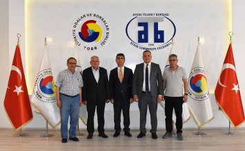 16.06.2023 Aydın Defterdarı Veysel Sezgin’den Aydın Ticaret Borsası’na Ziyaret