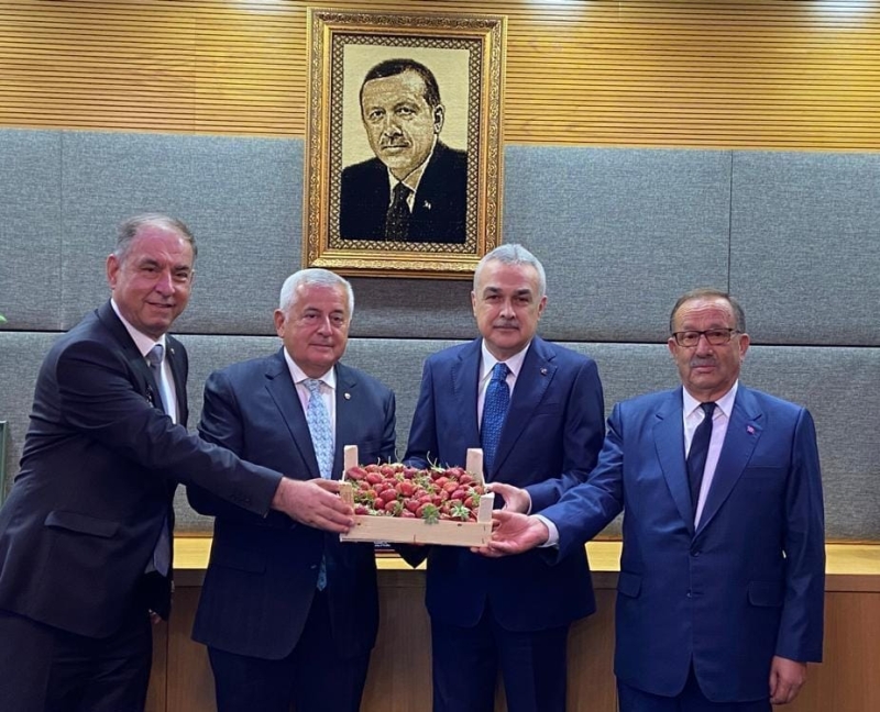 13.06.2023 Aydın Ticaret Borsası Heyeti’nden Aydın Milletvekillerine Ziyaret