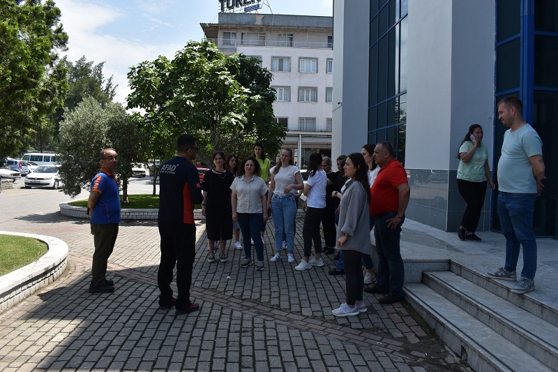 09.06.2023   Disaster Awareness Training in Workplaces was Organized at Aydın Commodity Exchange