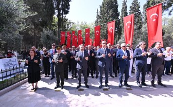 15.07.2023  Aydın Commodity Exchange Assembly President A.Bahri Erdel Participated in the 15 July Martyrs' Commemoration, Democracy and National Unity Day Activities