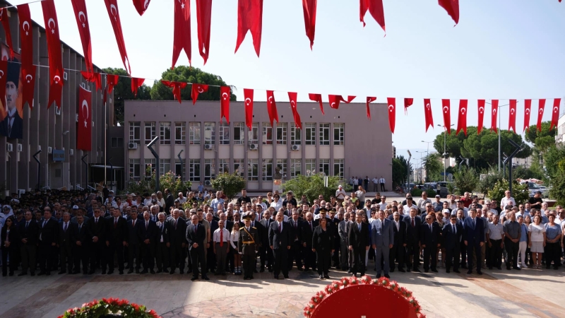 30.08.2023 Aydın Ticaret Borsası Meclis Başkanı A.Bahri Erdel, 30 Ağustos Zafer Bayramı Töreni’ne Katılım Sağladı
