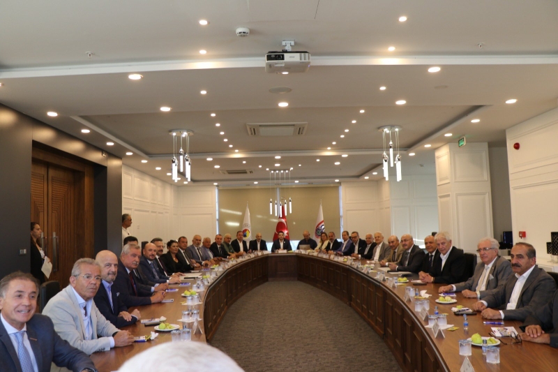 07.08.2023 Aydın Commodity Exchange Participated in the Aegean Economy Development Foundation (EGEV) Board of Presidents Meeting