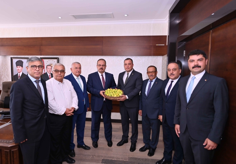 22.08.2023 Aydın Ticaret Borsası’ndan Aydın Valisi Yakup Canbolat’a Hayırlı Olsun Ziyareti