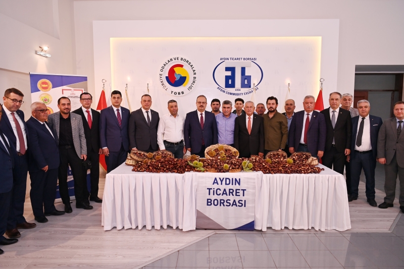 25.10.2023 Aydın Ticaret Borsası’nda 2023 /2024 Sezonu Kestane İlk Alım Töreni Gerçekleşti