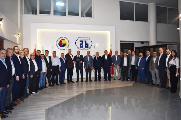 08.11.2023 Konya Ticaret Borsası Heyeti, Aydın Ticaret Borsası’nı Ziyaret Etti