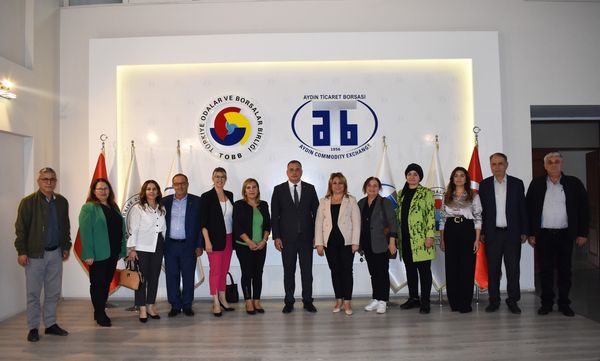 08.11.2023 TOBB Aydın Women Entrepreneurs Board Visited Aydın Commodity Exchange