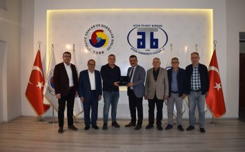 15.11.2023 Media Association Aydın Branch Manager Hasim Poyraz Visited Aydın Commodity Exchange 
