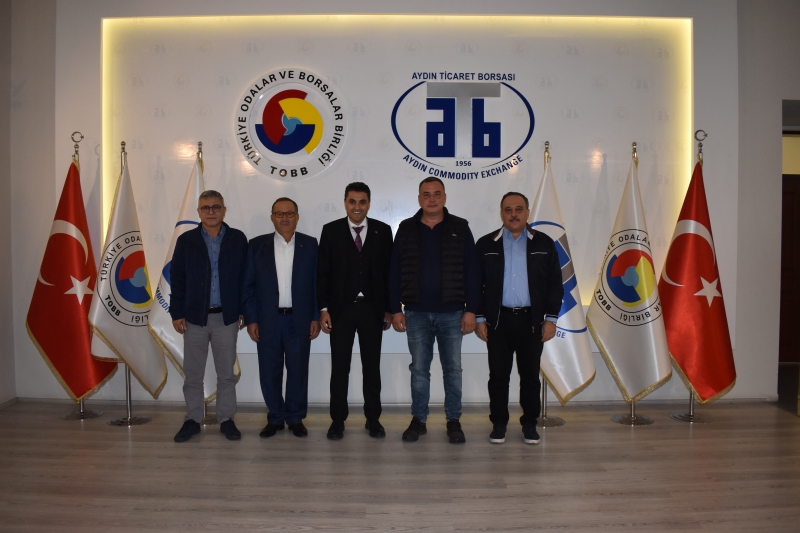 15.11.2023 TvDEN Chairman Journalist Emin Aydın Visited Aydın Commodity Exchange 