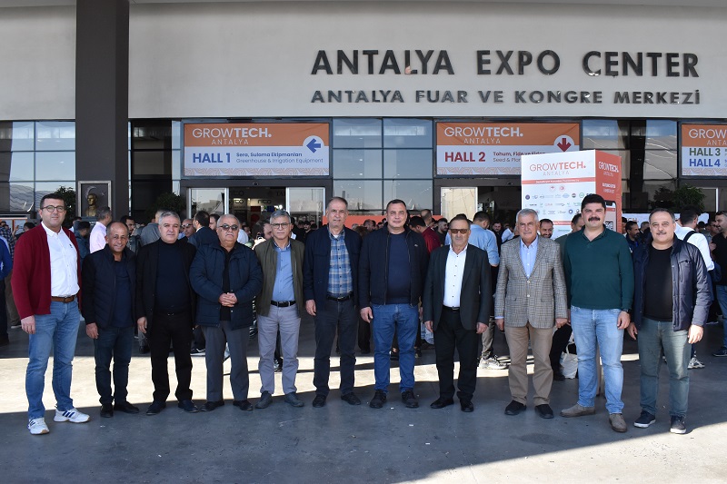 23.11.2023 Aydın Commodity Exchange Visited Growtech International Greenhouse, Agricultural Technologies and Livestock Equipment Fair
