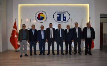 08.11.2023 Aydın Provincial Director of Agriculture and Forestry Ibrahim Altıntas Visited to Aydın Commodity Exchange 
