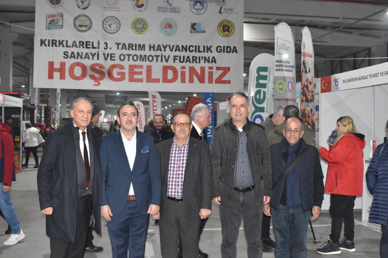 30.11.2023 Aydın Commodity Exchange Visited Kırklareli 3rd Agriculture Food Industry and Automotive Fair 