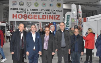 30.11.2023 Aydın Ticaret Borsası, Kırklareli 3.Tarım Gıda Sanayi ve Otomotiv Fuarı’nı Ziyaret Etti