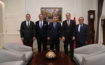 08.12.2023 Aydın Commodity Exchange, Soke Commodity Exchange and Izmir Commodity Exchange Visited İzmir Governor Suleyman Elban